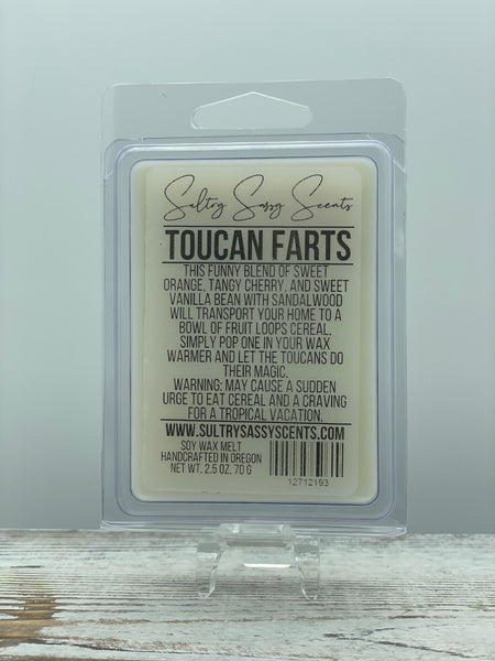 Toucan Farts - Soy Wax Melt