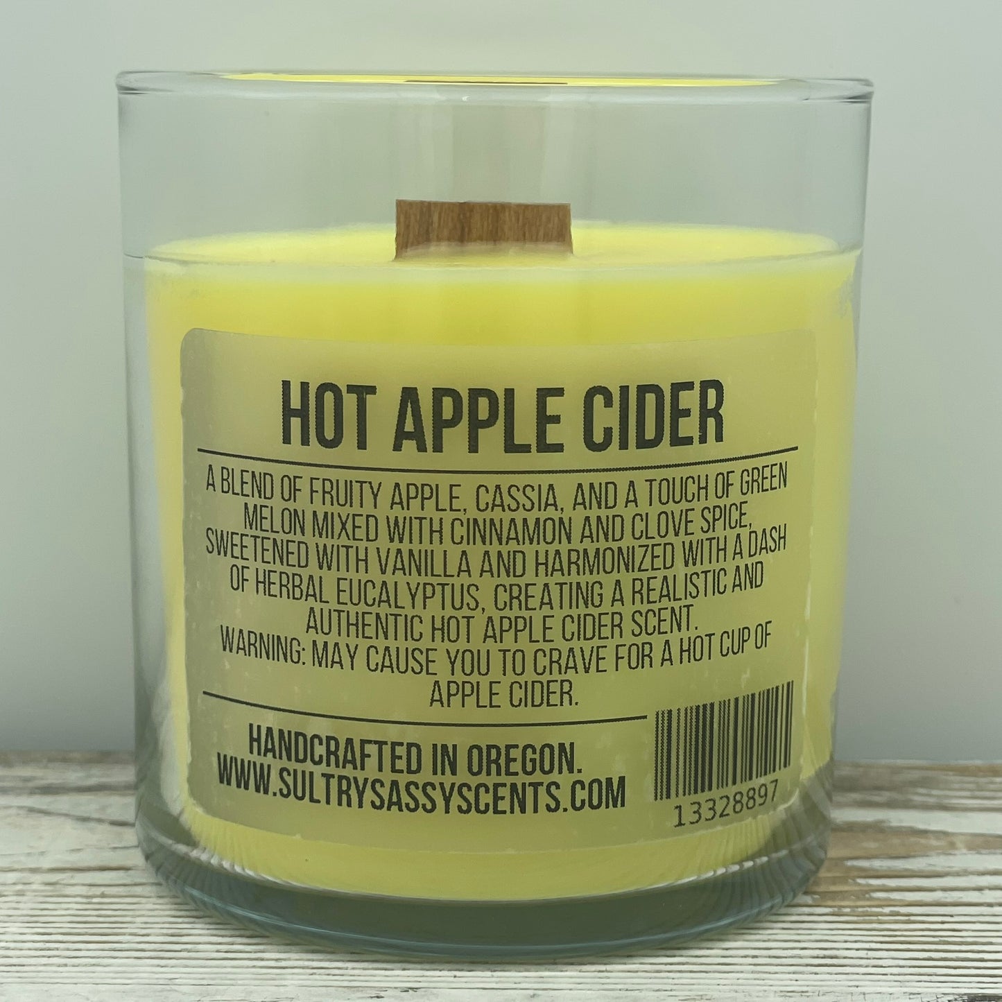 Hot Apple Cider - Soy Wax Candle