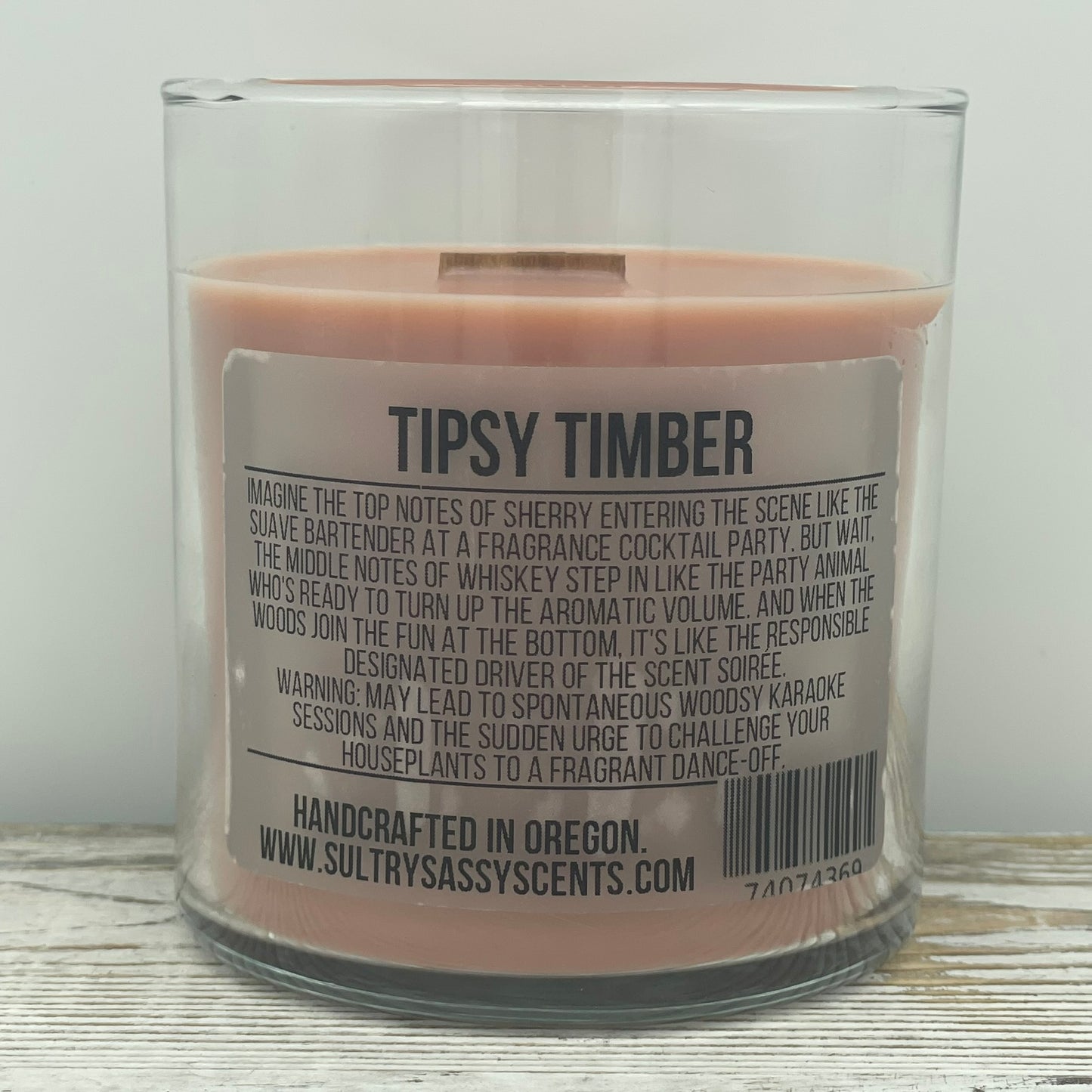 Tipsy Timber - Soy Wax Candle