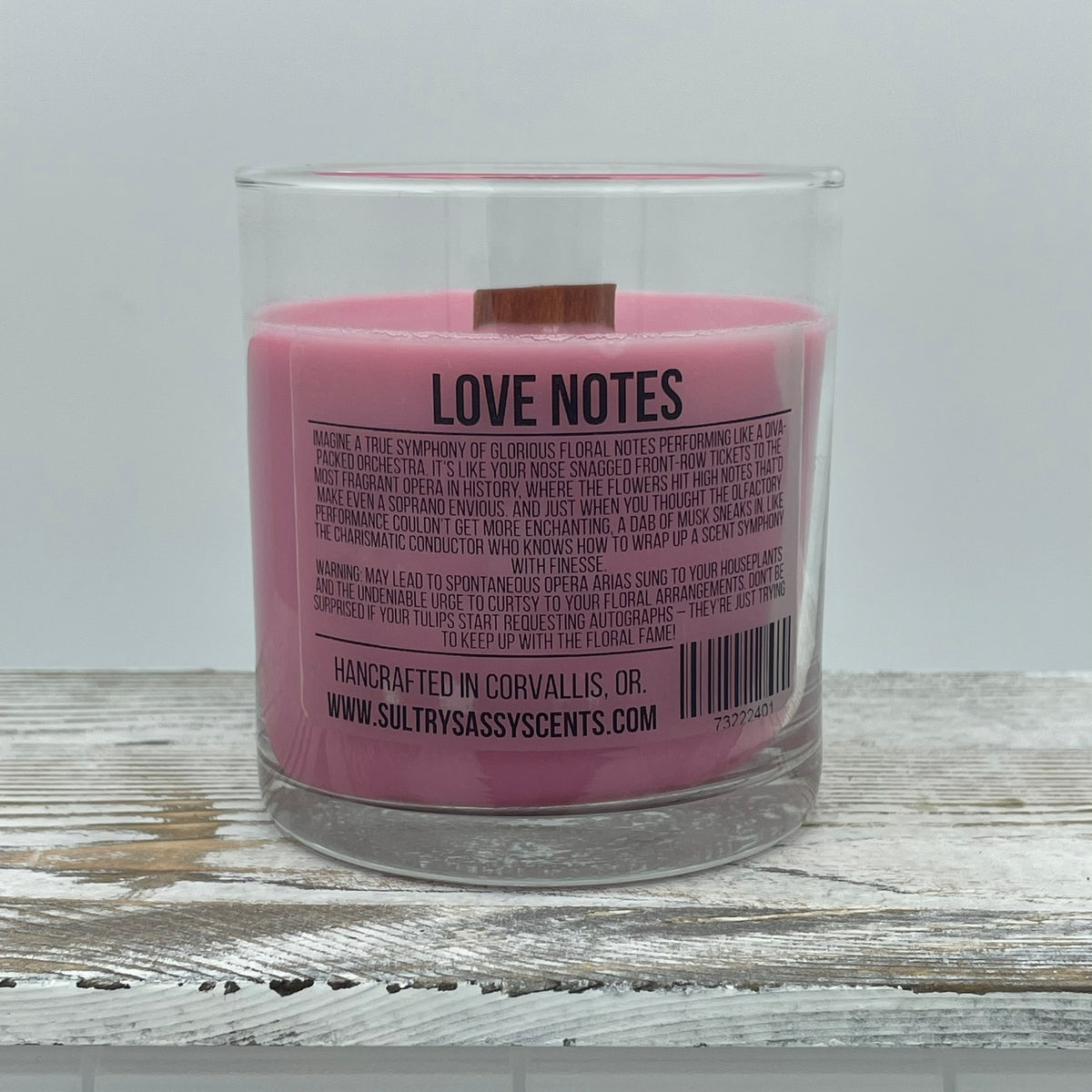 Love Notes - Soy Wax Candle