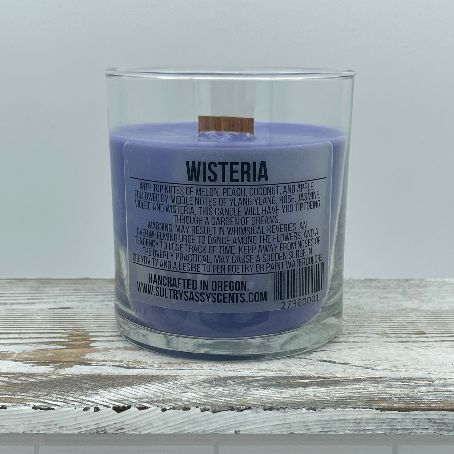 Wisteria - Soy Wax Candle