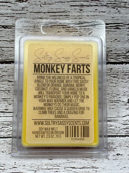 Monkey Farts - Soy Wax Melt