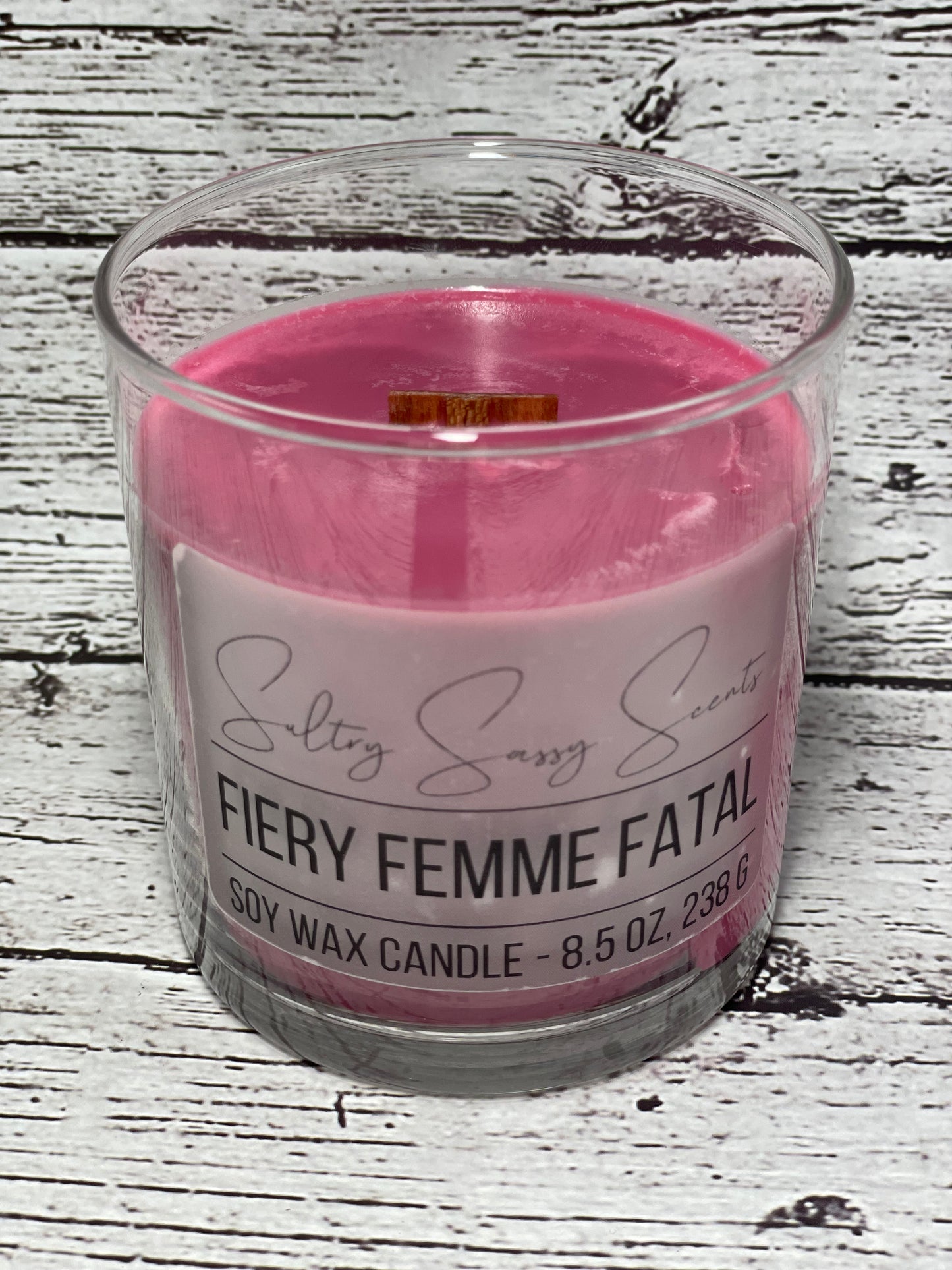 Fiery Femme Fatale - Soy Wax Candle