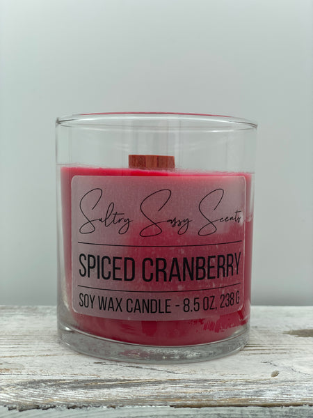 Spiced Cranberry - Soy Wax Candle