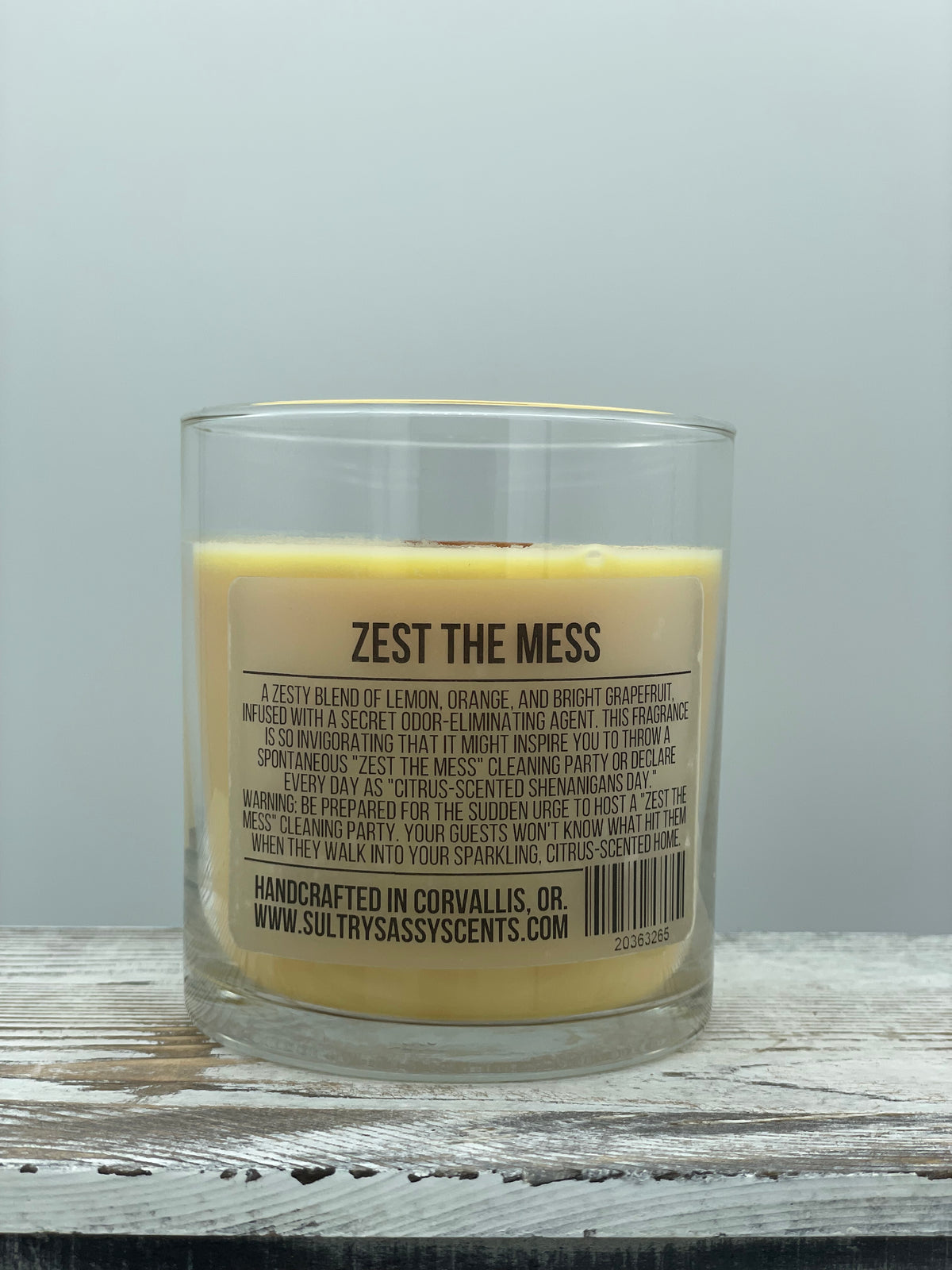 Zest the Mess - Soy Wax Candle