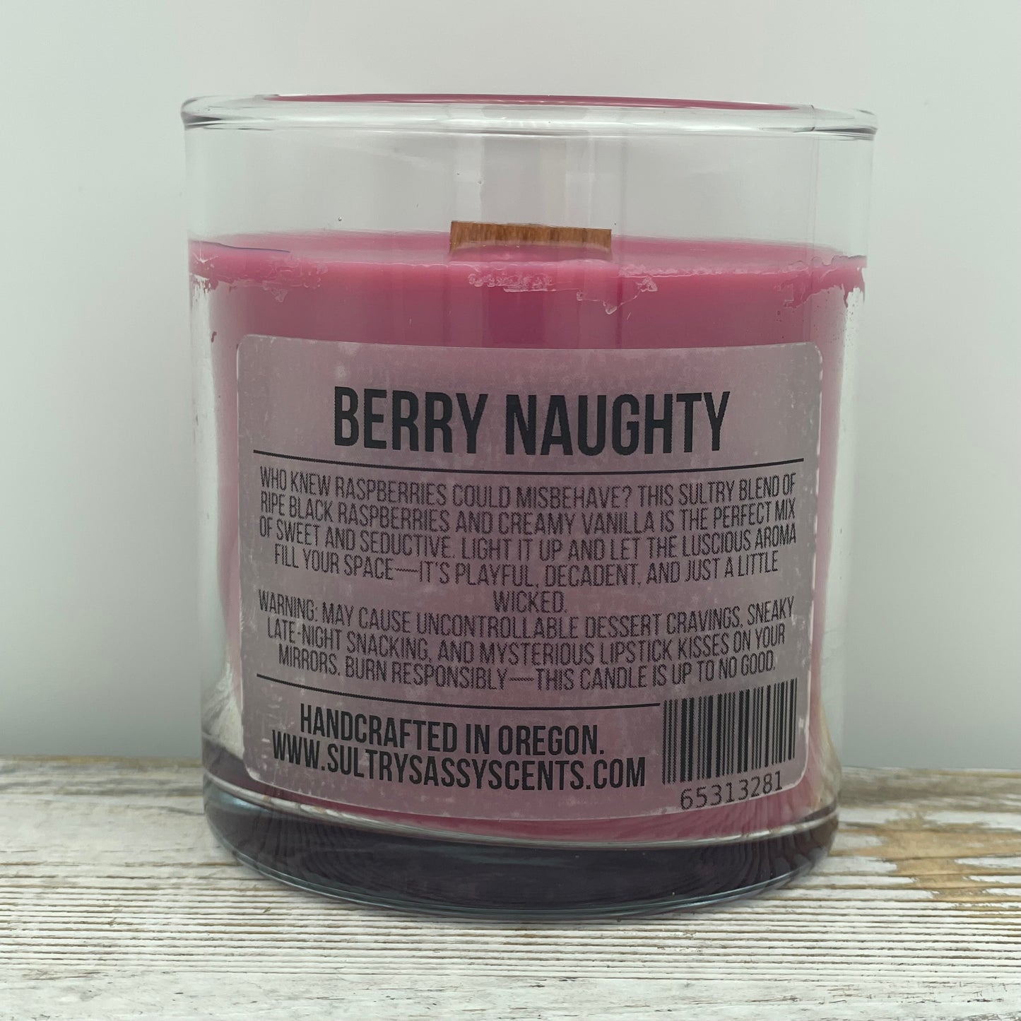Berry Naughty - Soy Wax Candle