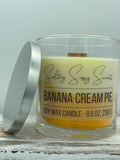 Banana Cream Pie - Soy Wax Candle