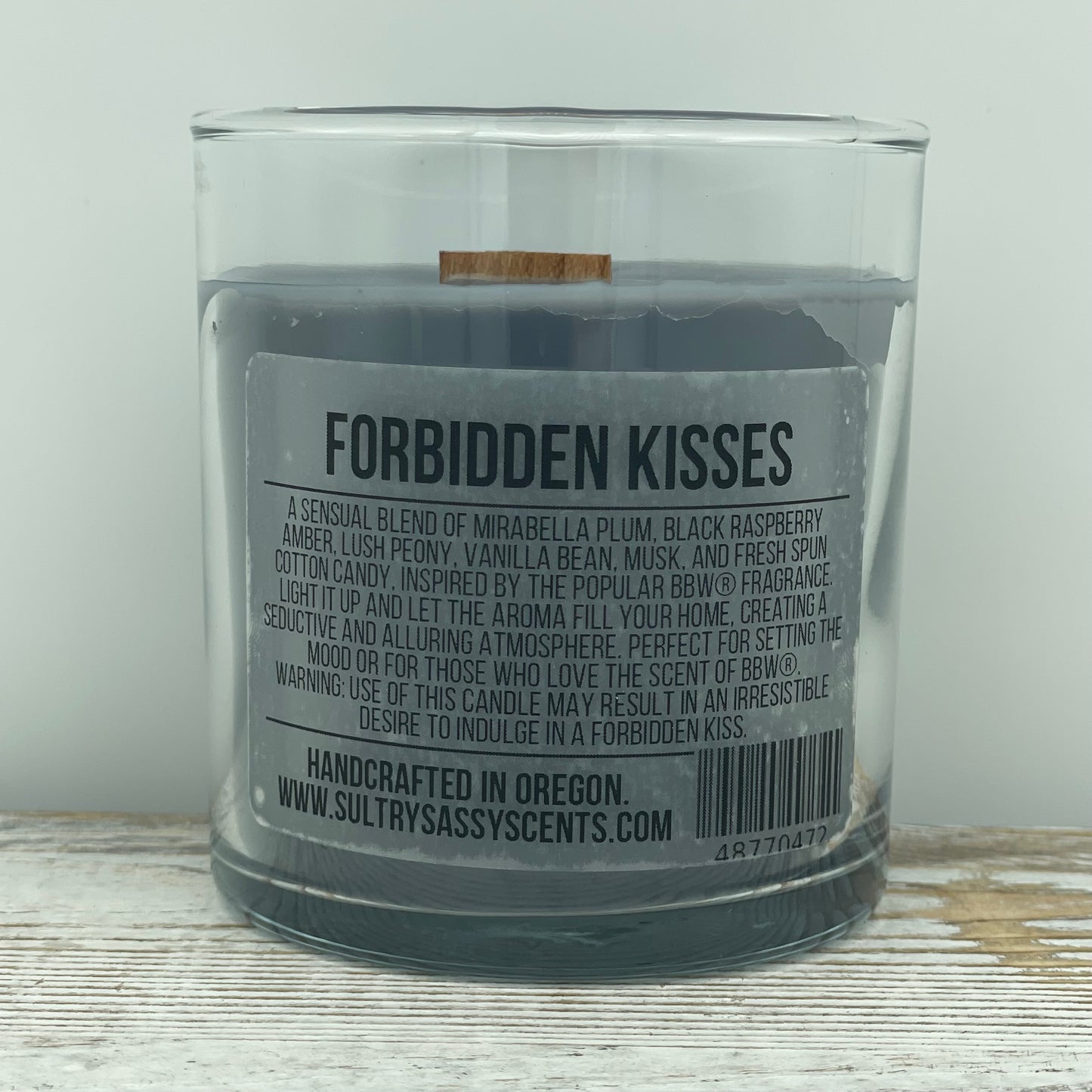Forbidden Kisses - Soy Wax Candle