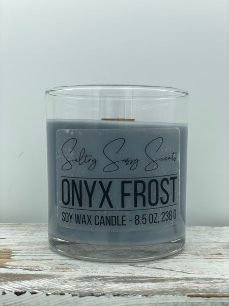 Onyx Frost - Soy Wax Candle