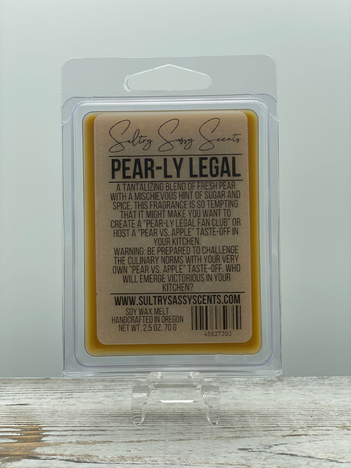 Pear-ly Legal