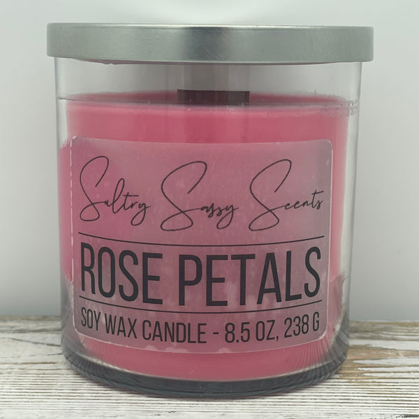 Rose Petals - Soy Wax Candle