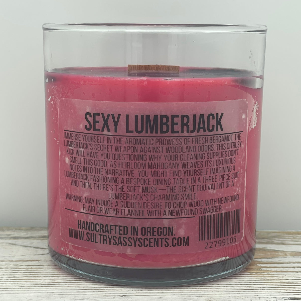 Sexy Lumberjack - Soy Wax Candle