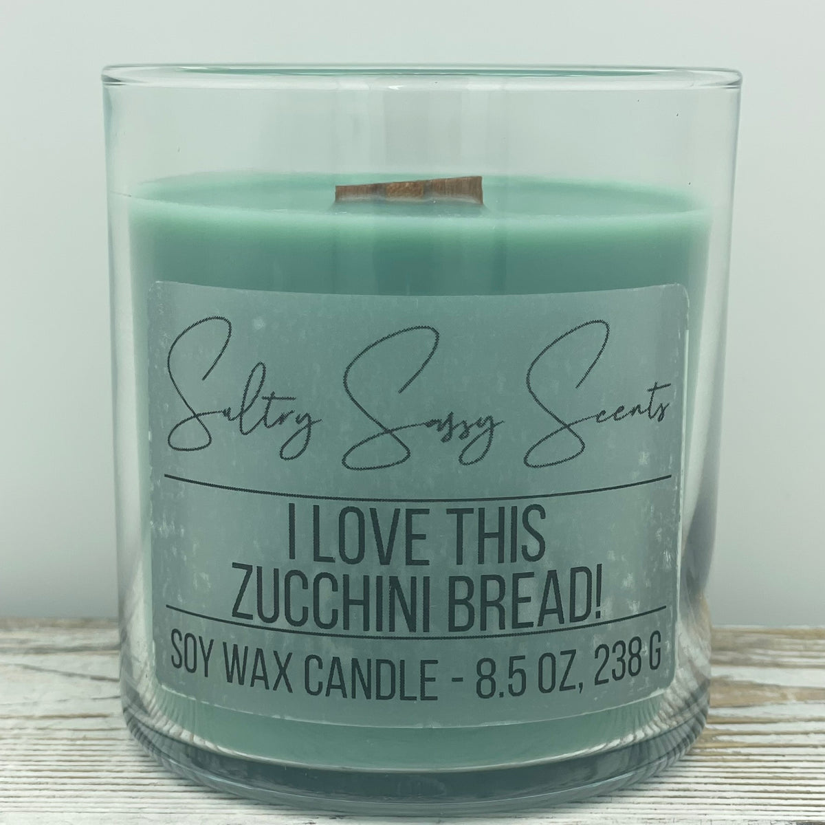 I Love This Zucchini Bread! - Soy Wax Candle