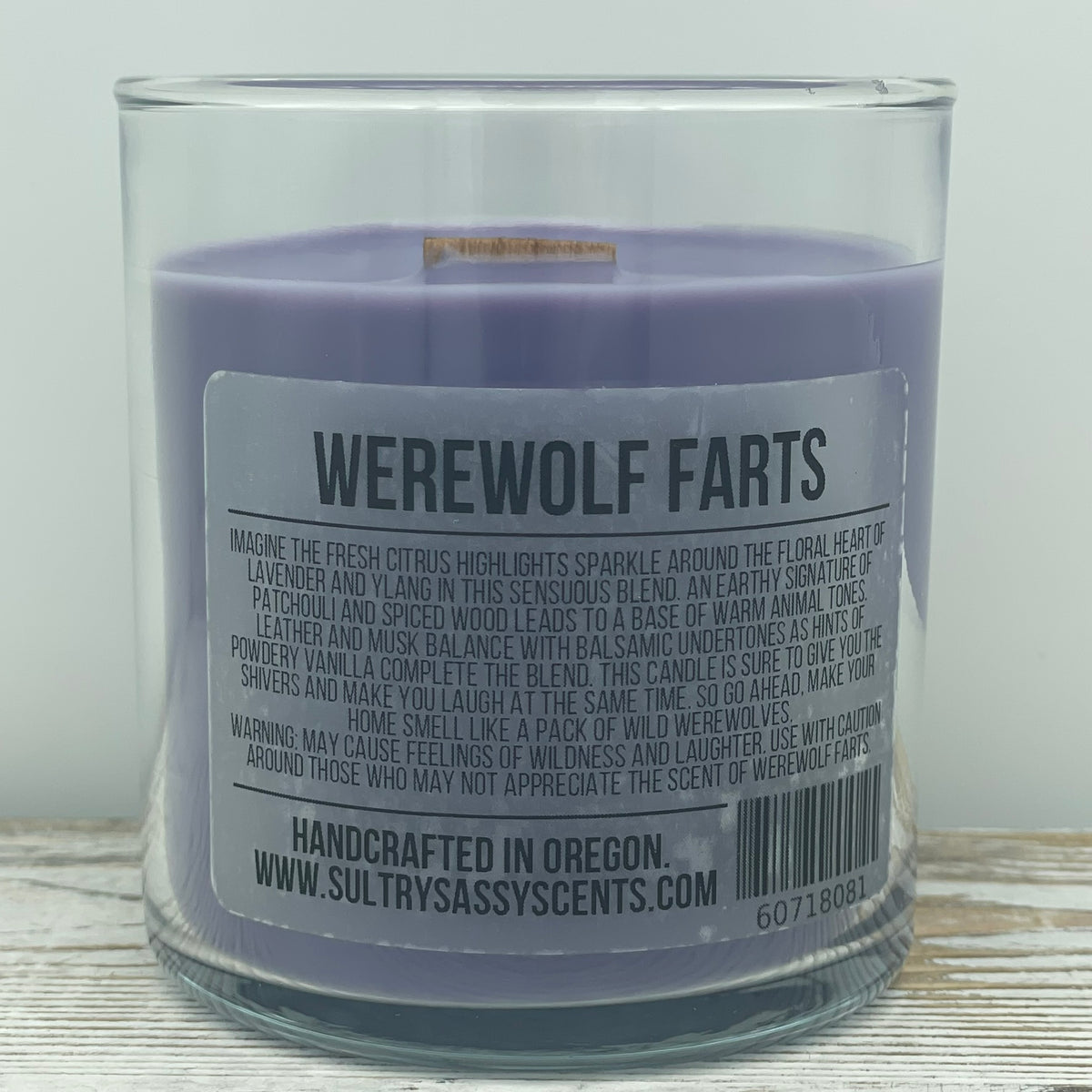 Werewolf Farts - Soy Wax Candle