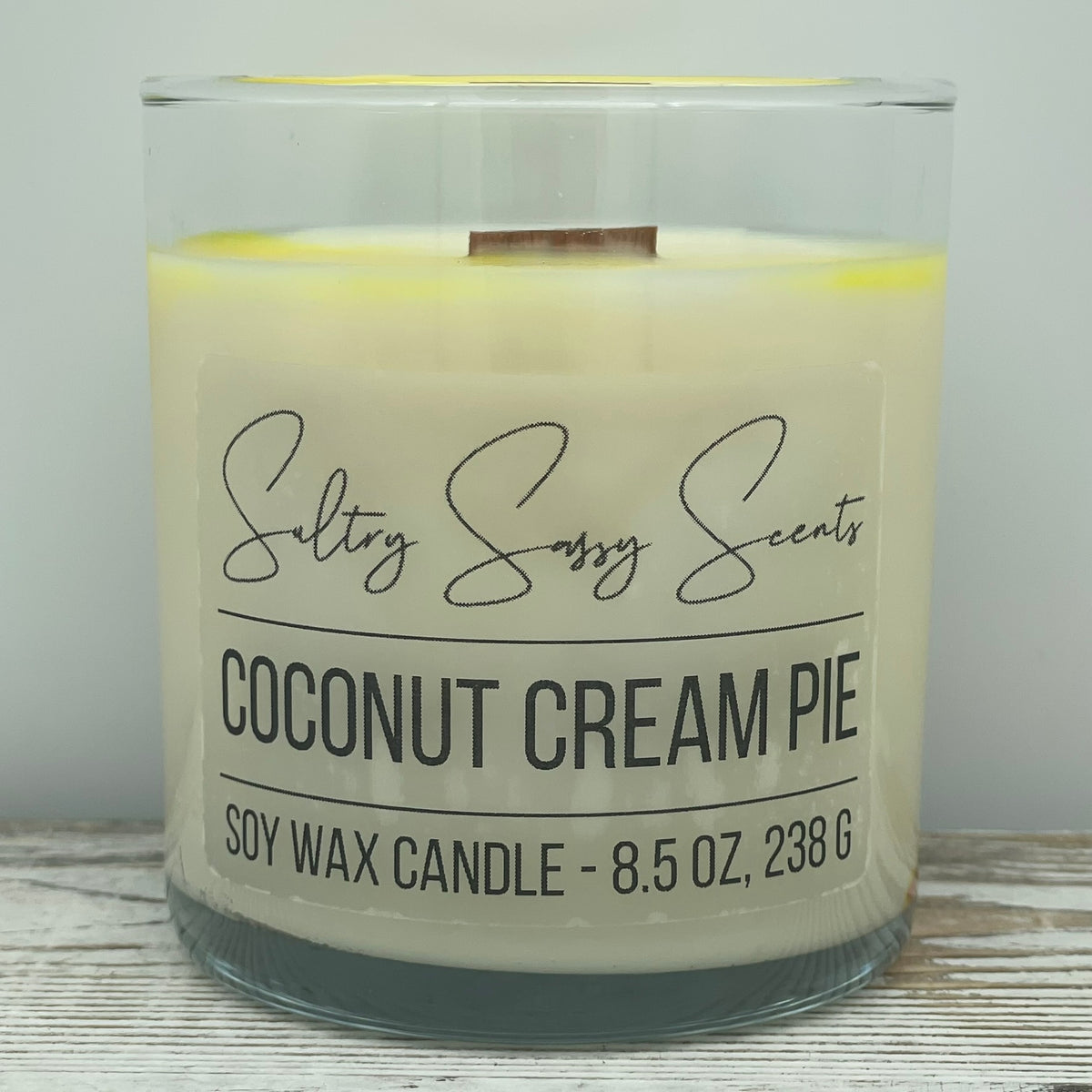Coconut Cream Pie - Soy Wax Candle