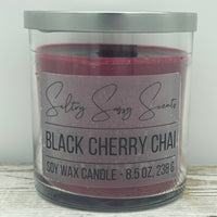 Black Cherry Chai - Soy Wax Candle