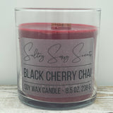 Black Cherry Chai - Soy Wax Candle