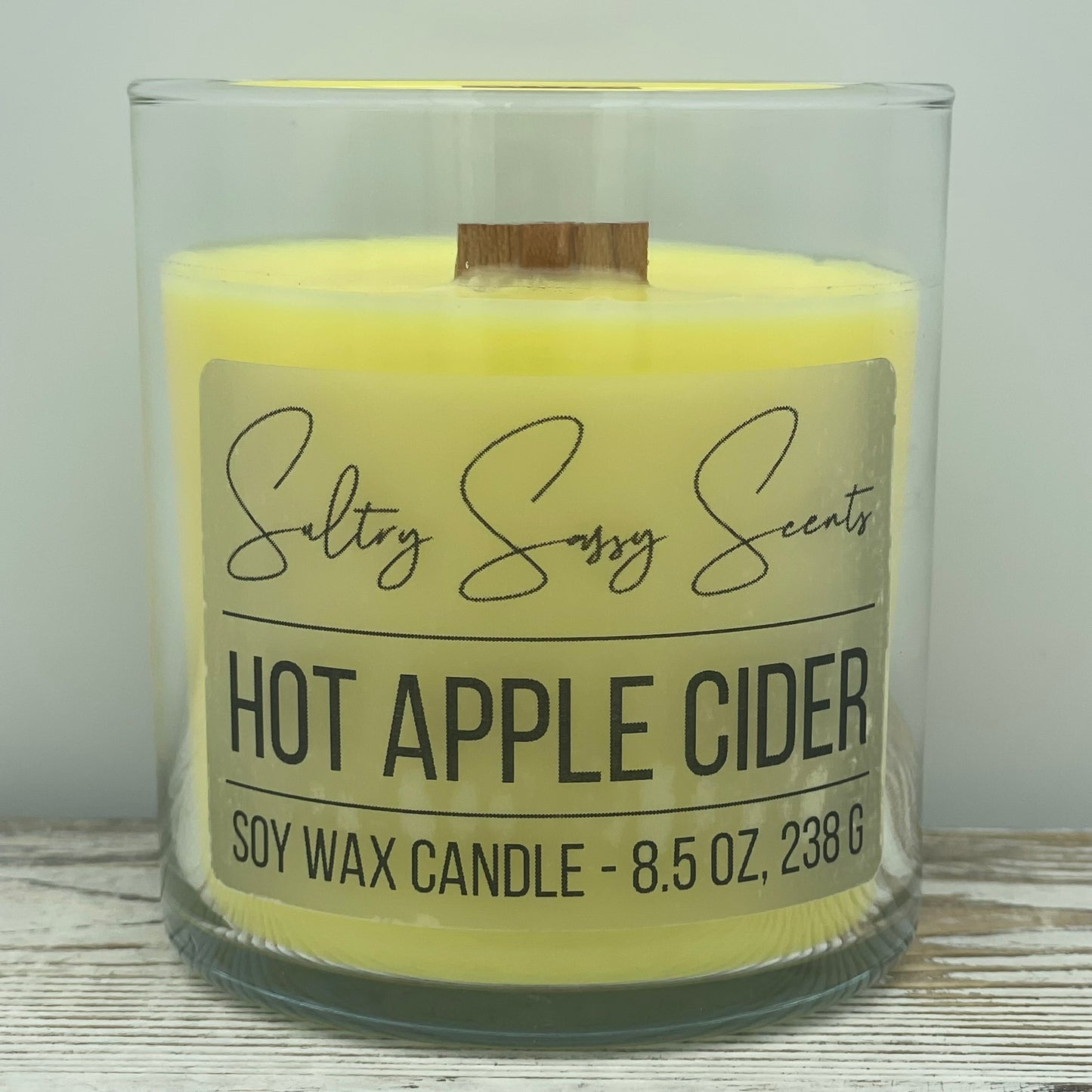 Hot Apple Cider - Soy Wax Candle