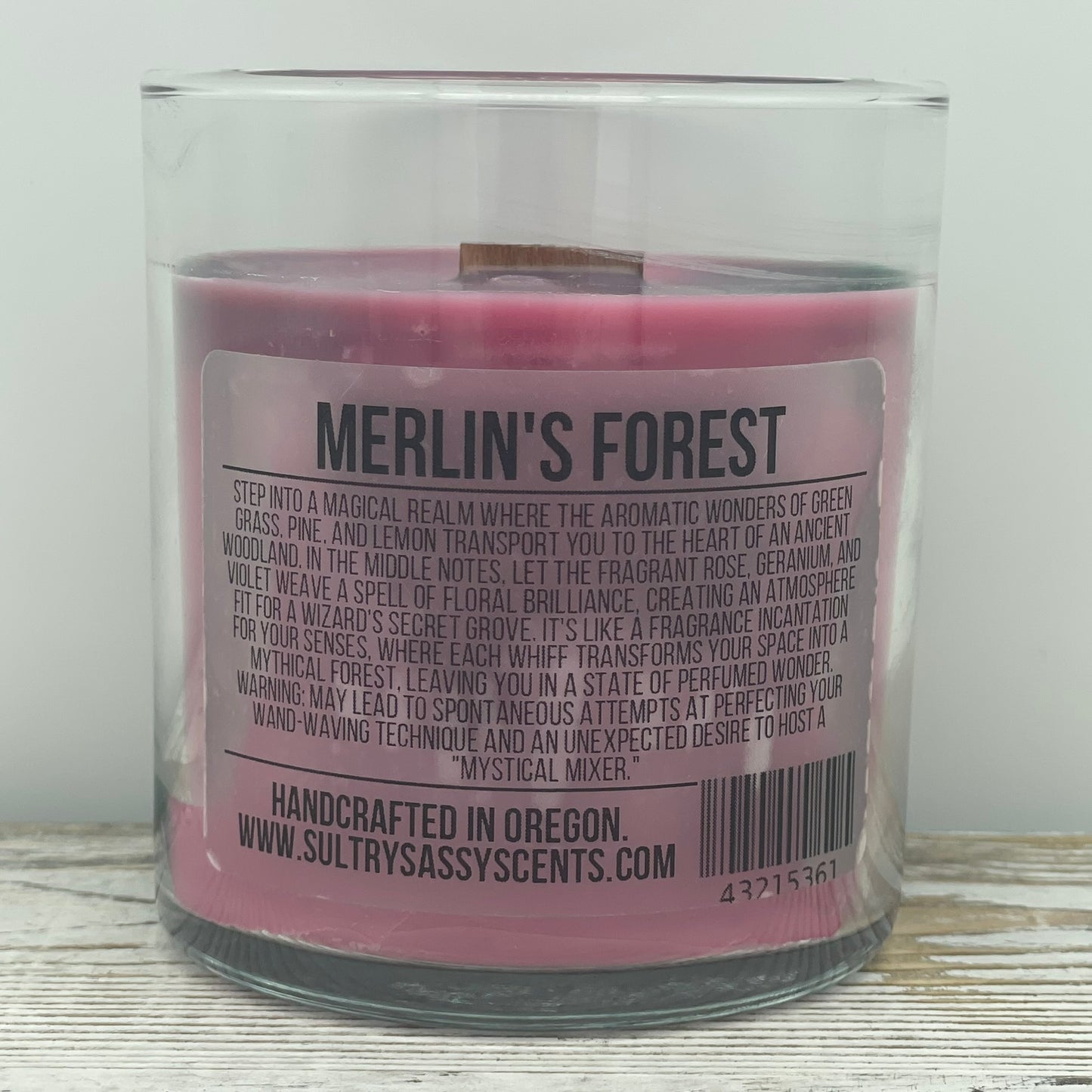 Merlin's Forest - Soy Wax Candle