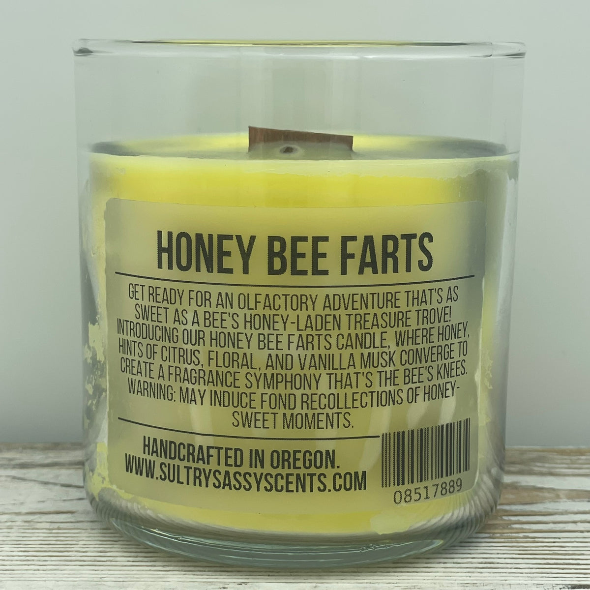 Honey Bee Farts - Soy Wax Candle