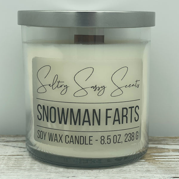 Snowman Farts - Soy Wax Candle