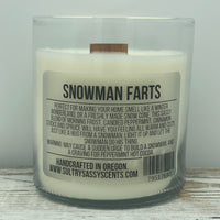 Snowman Farts - Soy Wax Candle