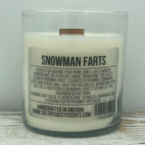 Snowman Farts - Soy Wax Candle