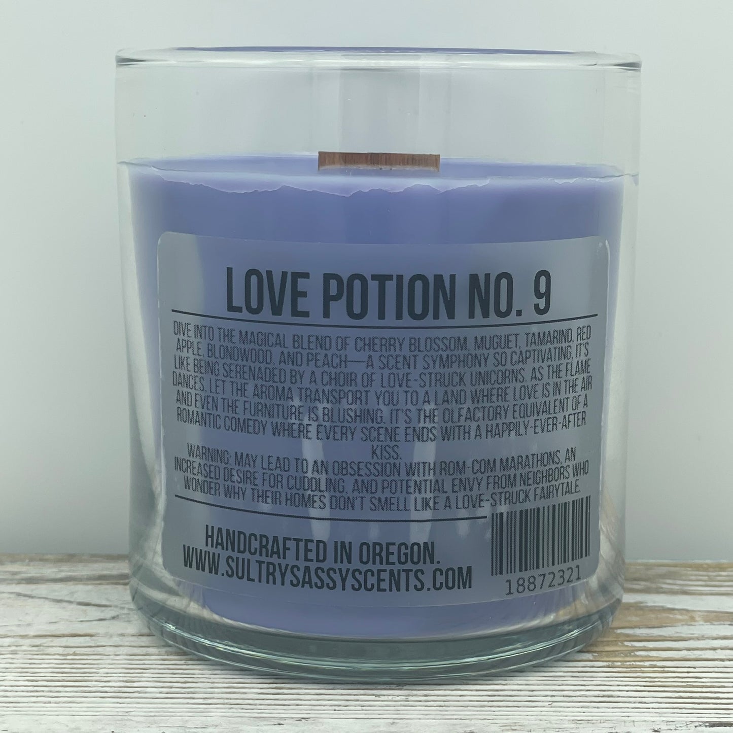 Love Potion No. 9 - Soy Wax Candle