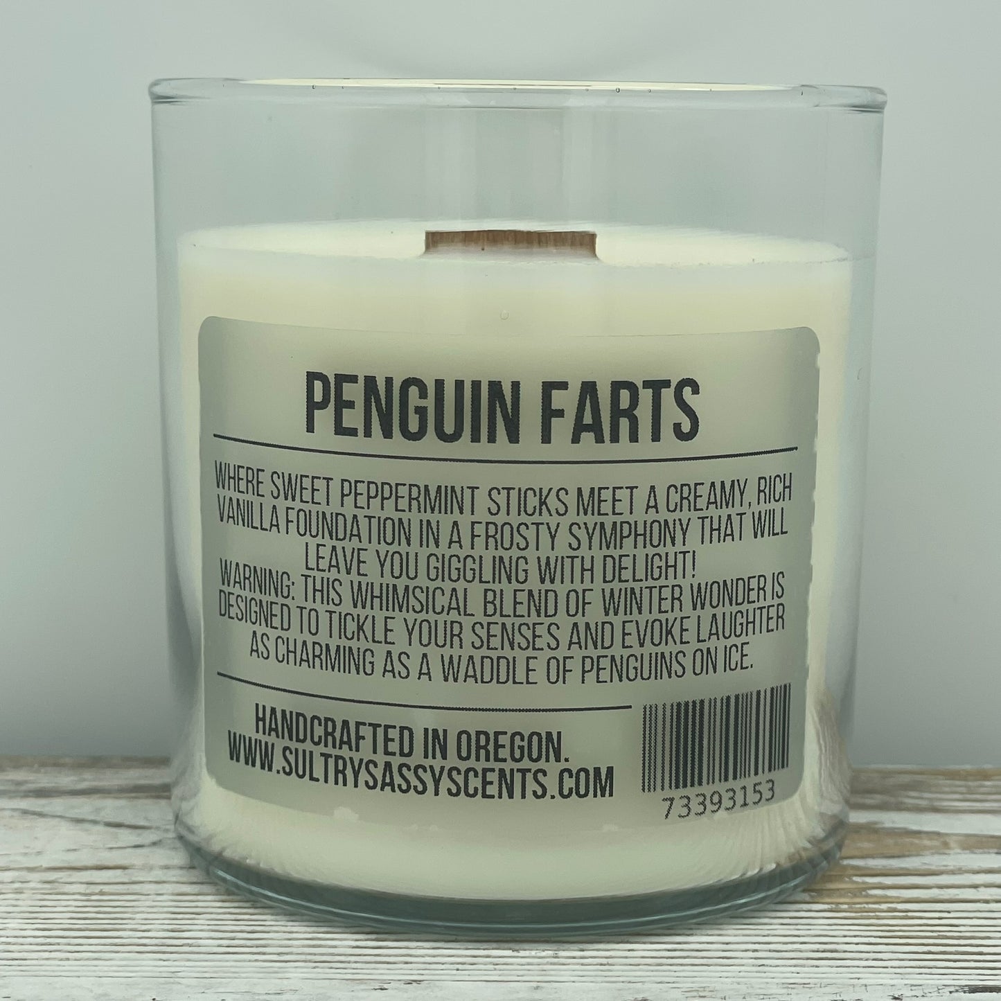Penguin Farts - Soy Wax Candle