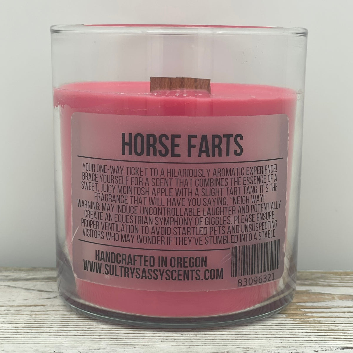 Horse Farts - Soy Wax Candle