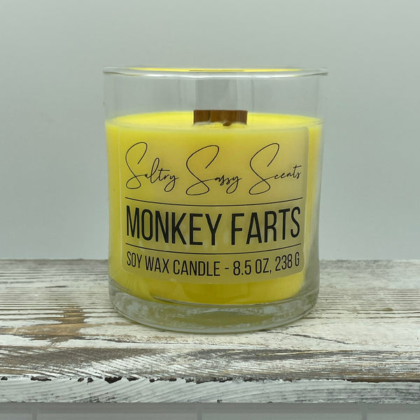 Monkey Farts - Soy Wax Candle