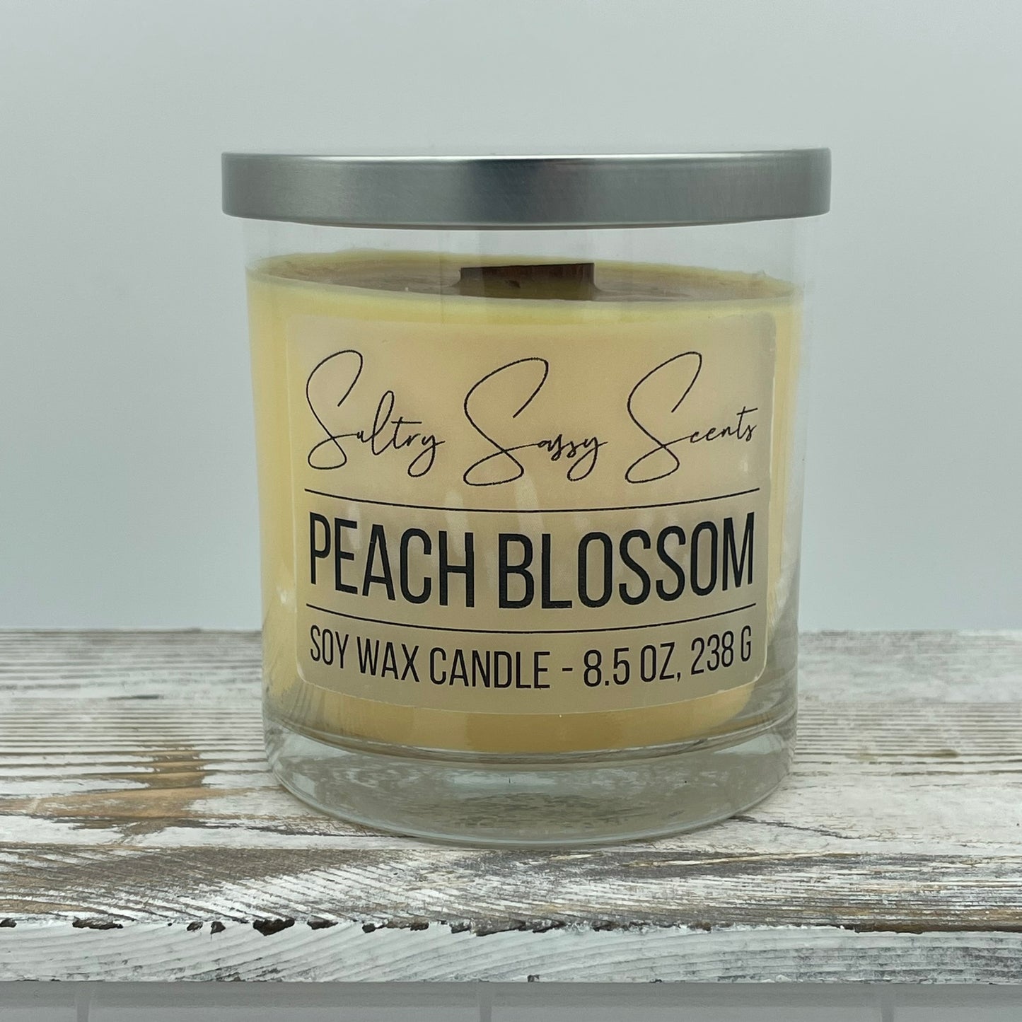 Peach Blossom - Soy Wax Candle