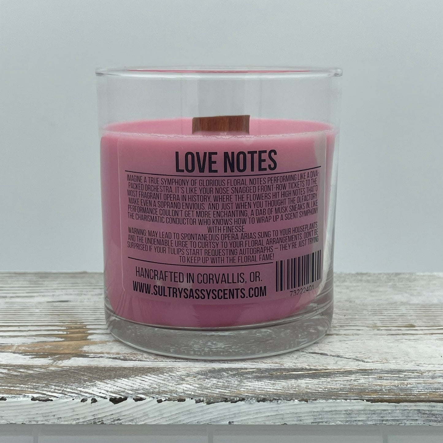 Love Notes - Soy Wax Candle