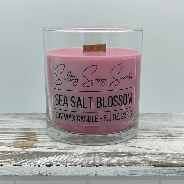 Sea Salt Blossom - Soy Wax Candle