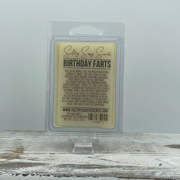 Birthday Farts - Soy Wax Melt