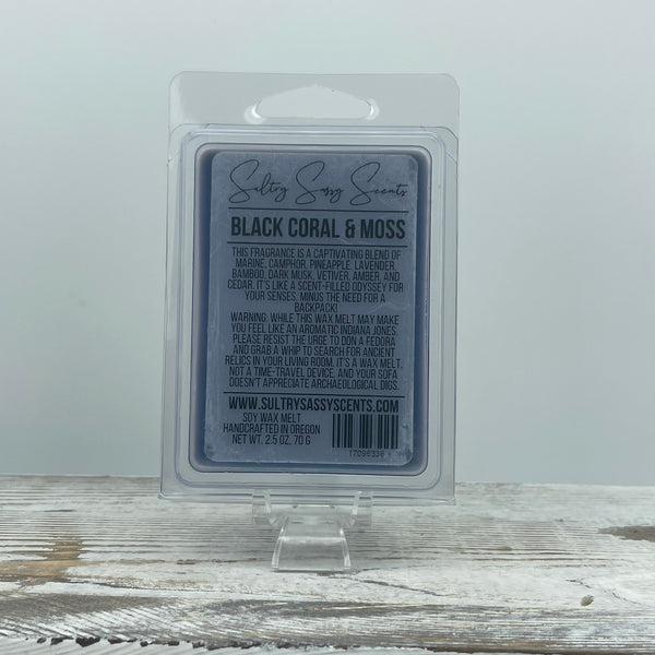 Black Coral & Moss - Soy Wax Melt