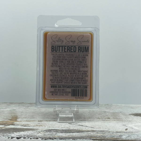 Buttered Rum - Soy Wax Melt