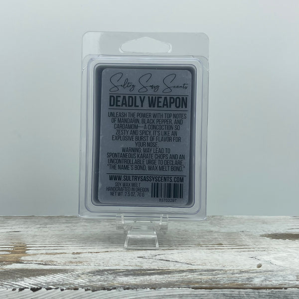 Deadly Weapon - Soy Wax Melt