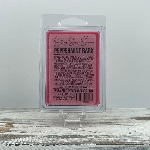 Peppermint Bark - Soy Wax Melt