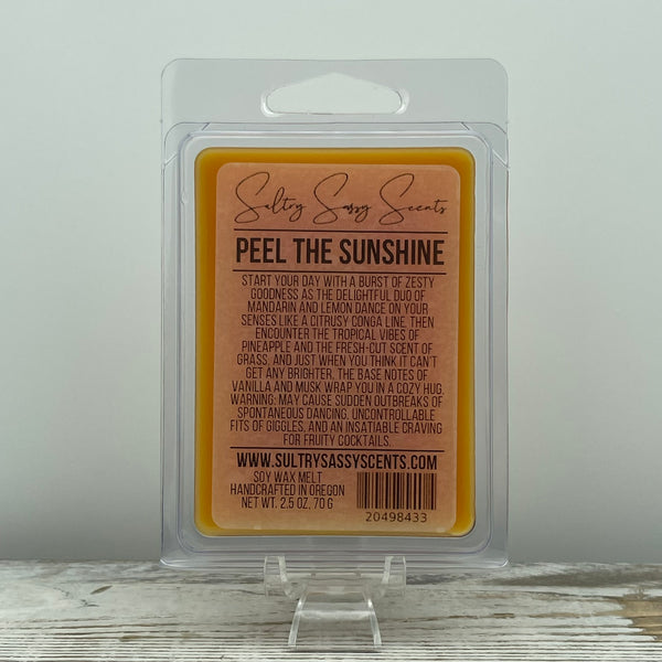 Peel the Sunshine - Soy Wax Melt