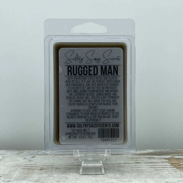 Rugged Man - Soy Wax Melt