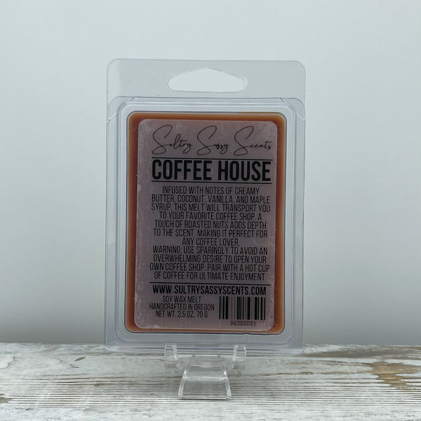 Coffee House - Soy Wax Melt