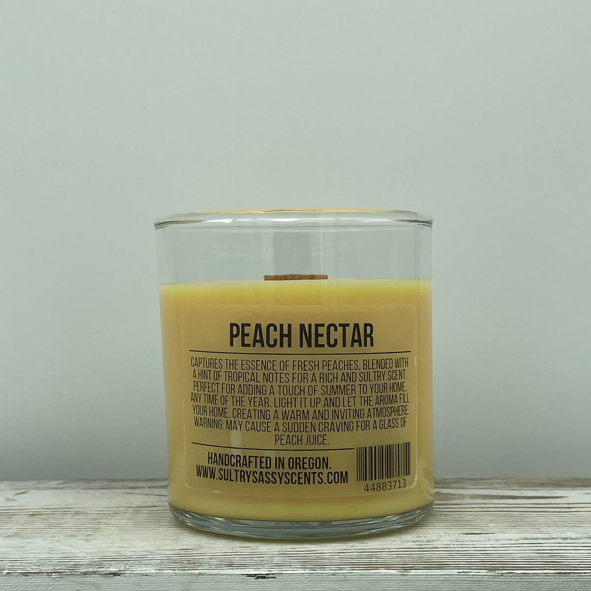 Peach Nectar - Soy Wax Candle