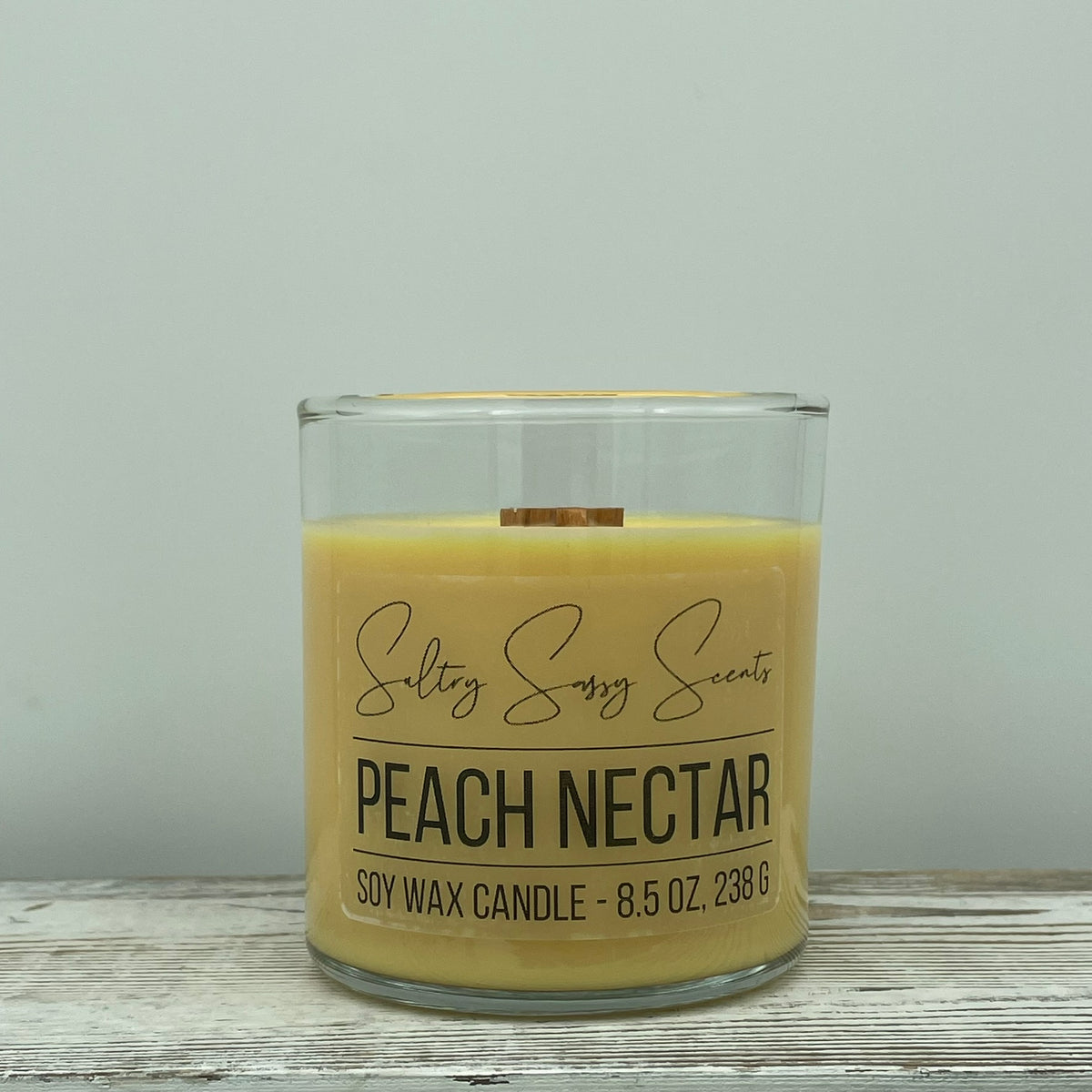 Peach Nectar - Soy Wax Candle