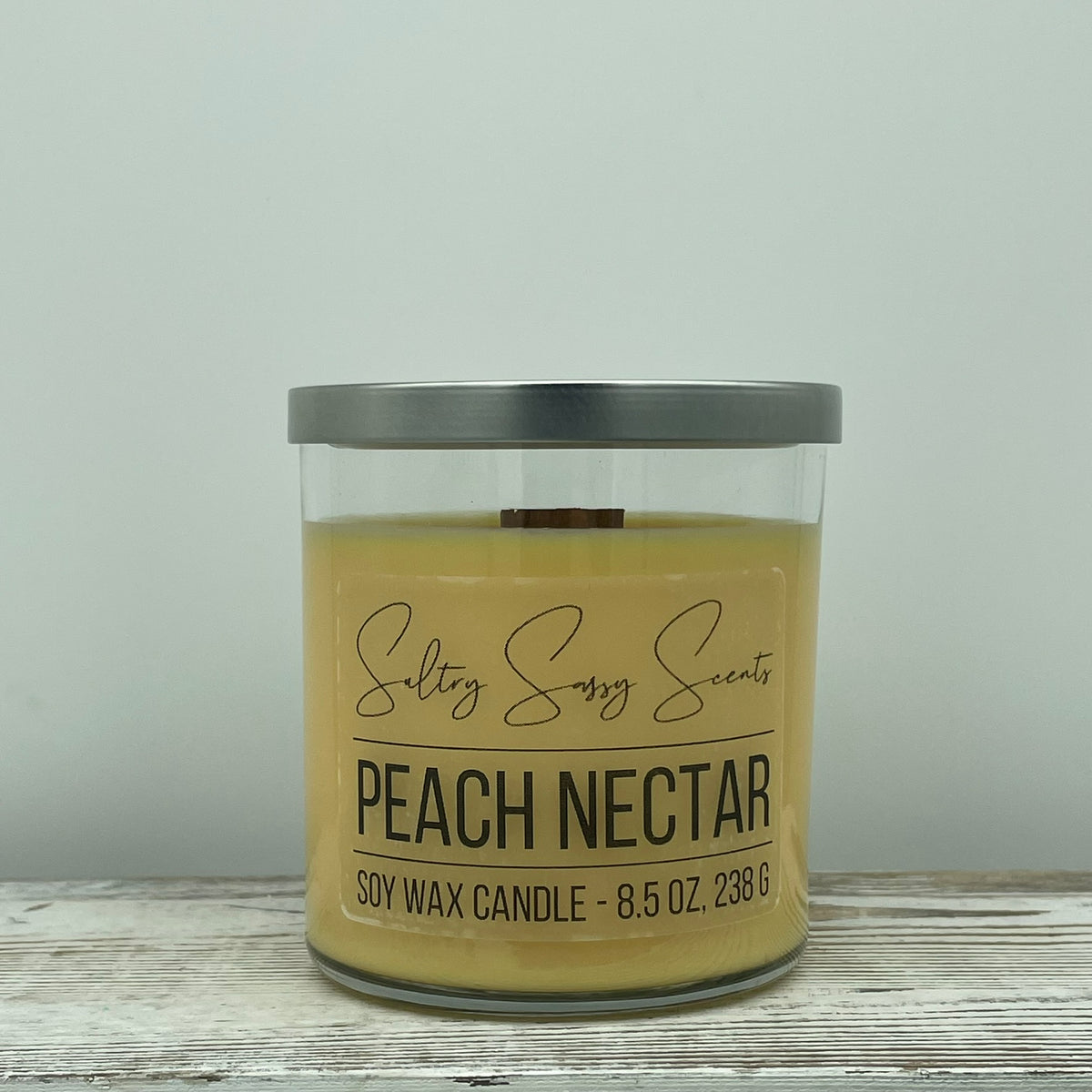 Peach Nectar - Soy Wax Candle