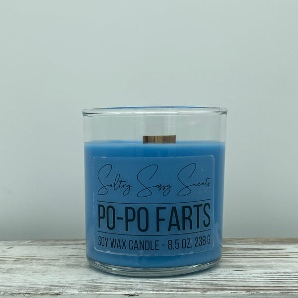 Po-Po Farts - Soy Wax Candle