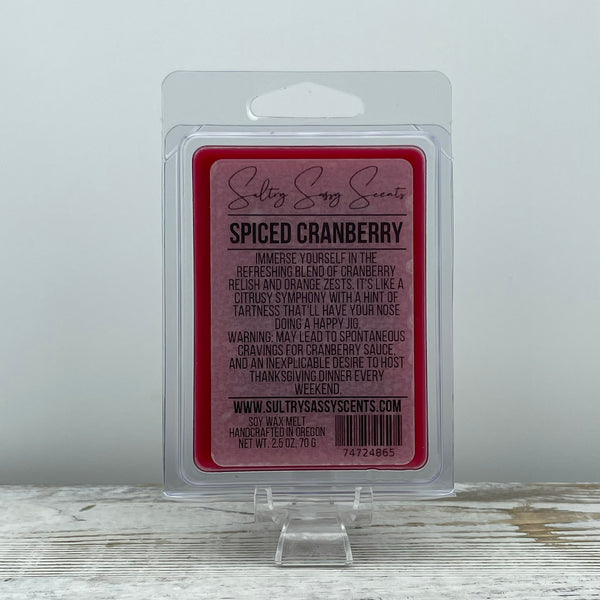 Spiced Cranberry - Soy Wax Melt