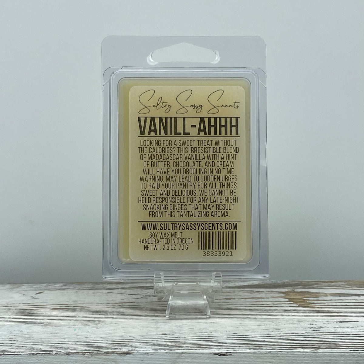 Vanill-Ahhh - Soy Wax Melt