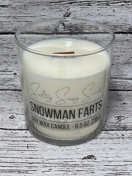 Snowman Farts - Soy Wax Candle