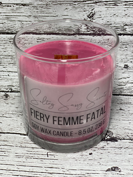 Fiery Femme Fatale - Soy Wax Candle
